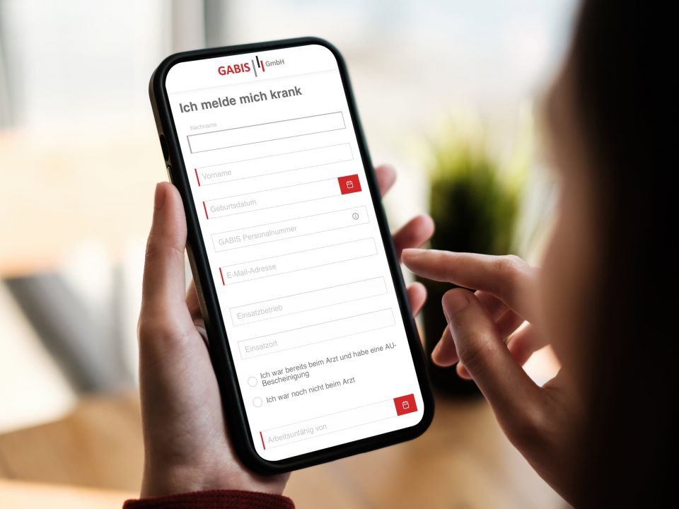 Newsbeitrag: GABIS-Beschäftigte können sich elektronisch krankmelden